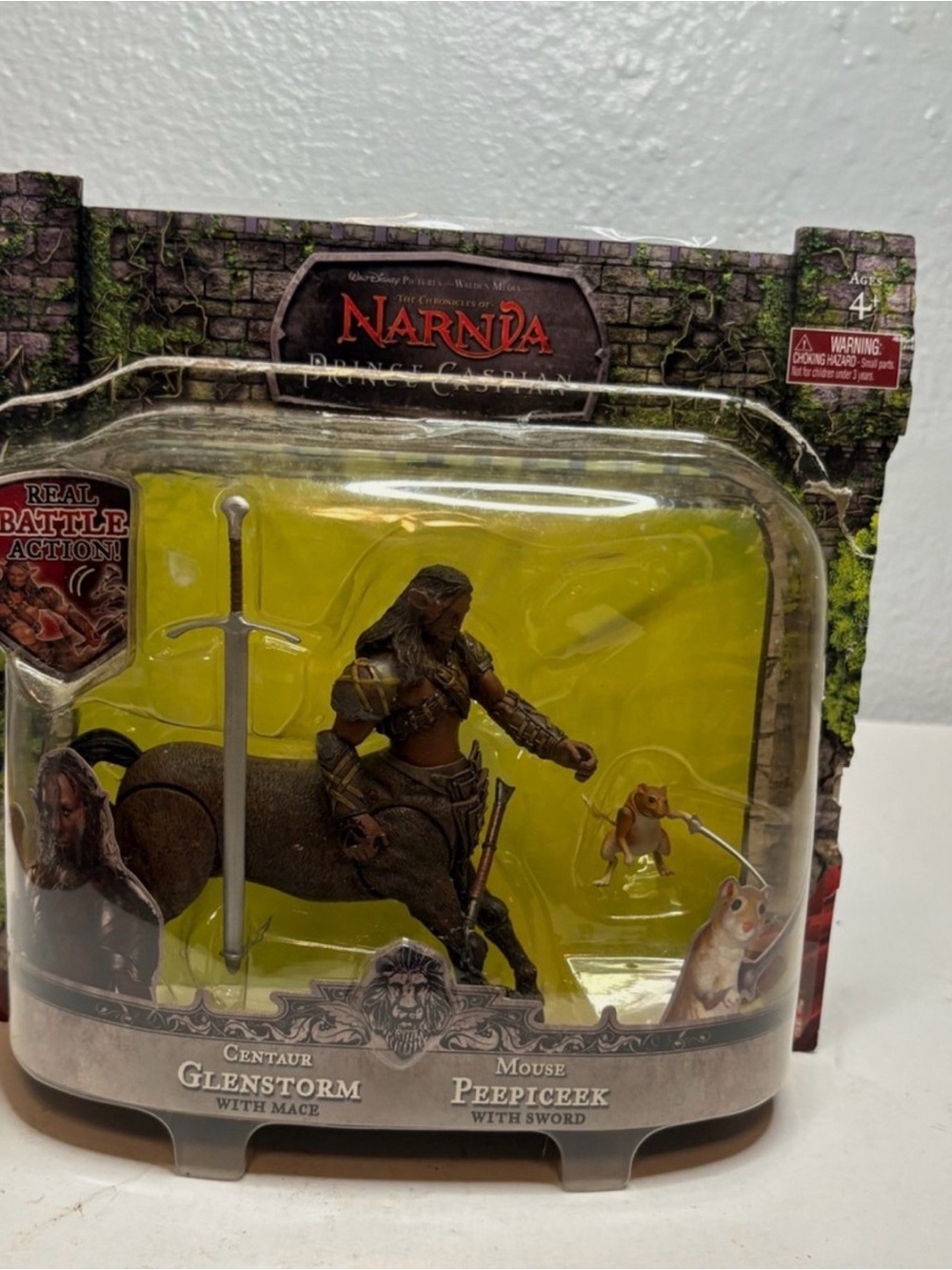 The Chronicles of Centaur Glenstorm & Mouse Peppiceek Action Figure Set - Brown